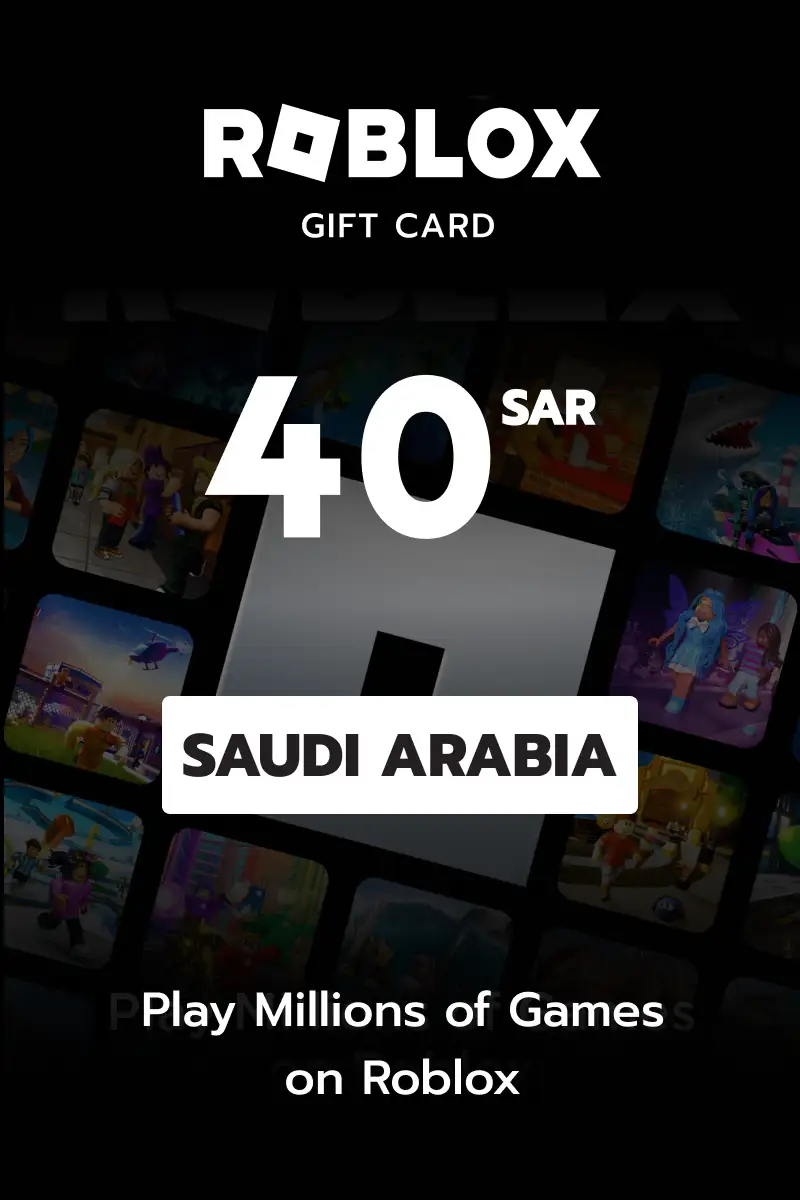 Roblox 40 SAR Gift Card (Saudi Arabia) - Digital Key