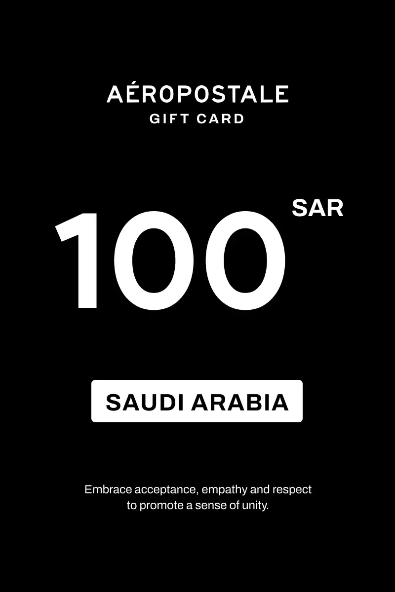 Aeropostale 100 SAR Gift Card (Saudi Arabia) - Digital Key