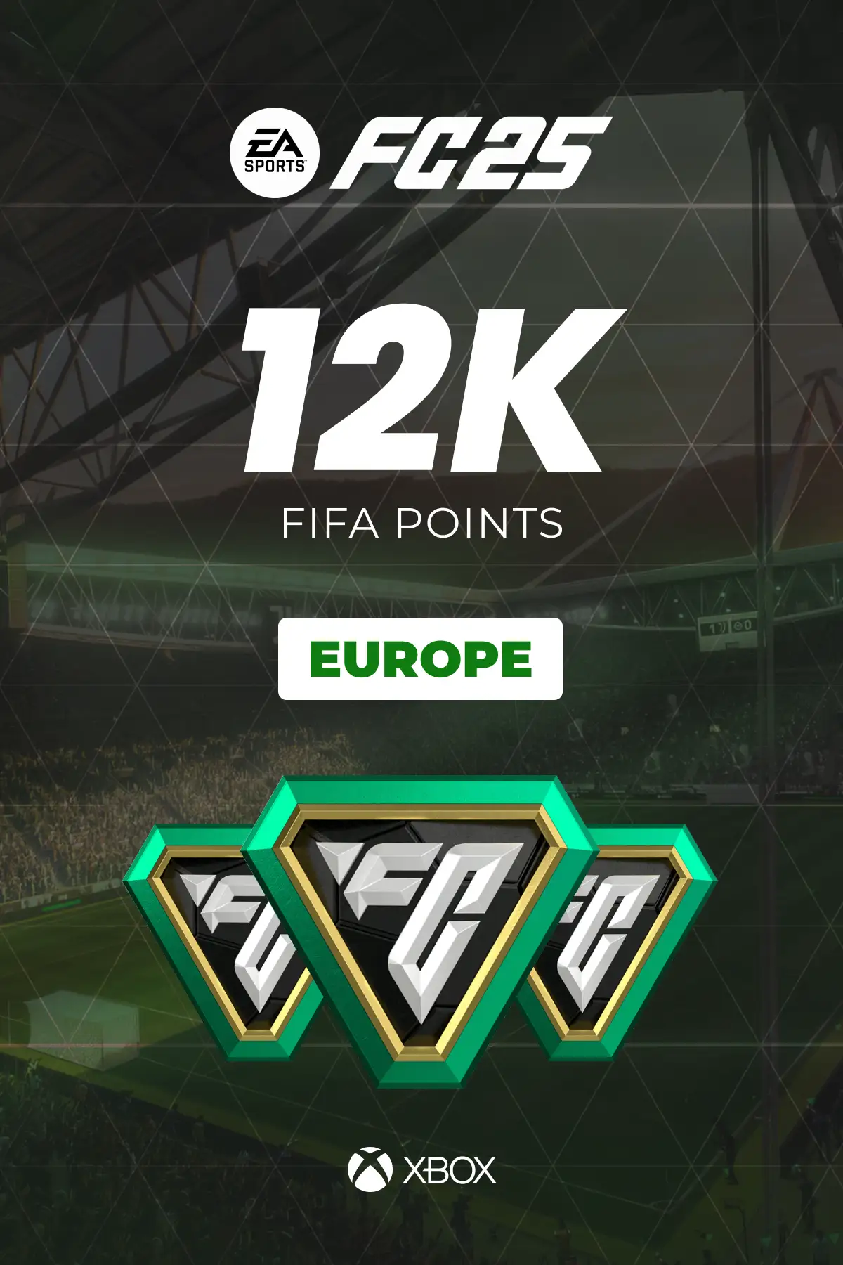 EA SPORTS FC 25 - 12000 FC Points (Europe) (Xbox One / Xbox Series X|S) - Xbox Live - Digital Key