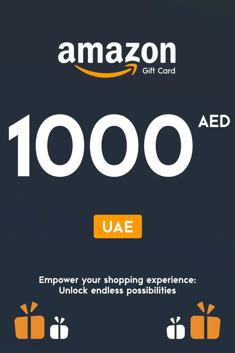 Amazon 1000 AED Gift Card (United Arab Emirates) - Digital Key