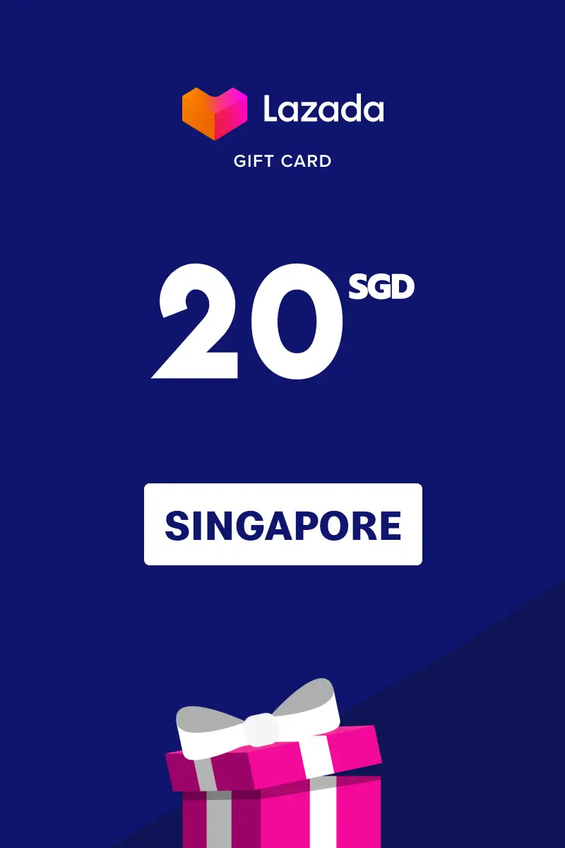 Lazada 20 SGD Gift Card (Singapore) - Digital Key