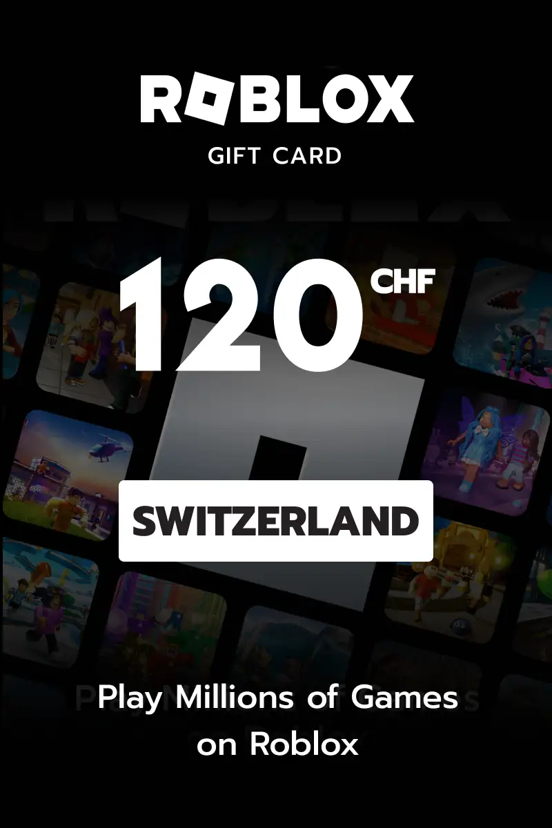 Roblox 120 CHF Gift Card (Switzerland) - Digital Key