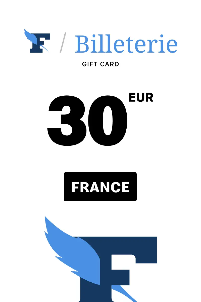 Figaro Billetterie 30 EUR Gift Card (France) - Digital Key