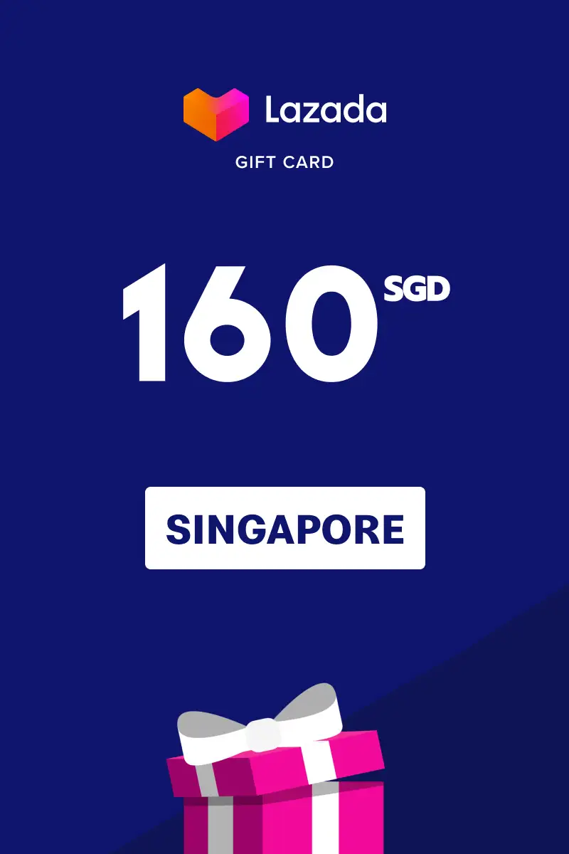 Lazada 160 SGD Gift Card (Singapore) - Digital Key