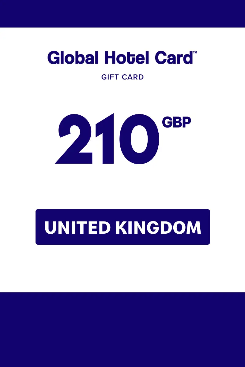 Global Hotel Card 210 GBP Gift Card (United Kingdom) - Digital Key