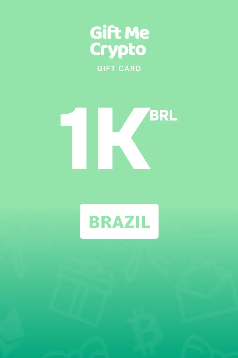 Gift Me Crypto 1000 BRL Gift Card (Brazil) - Digital Key