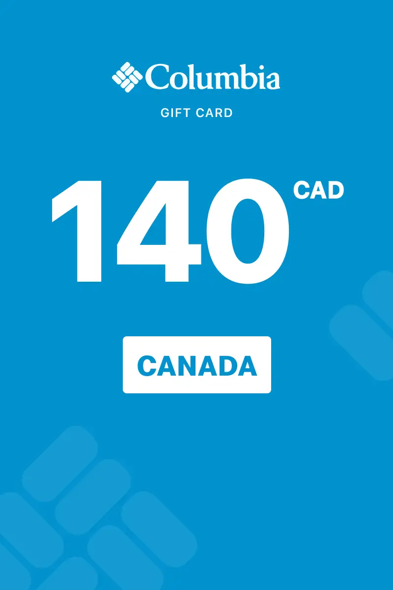 Columbia Sportswear 140 CAD Gift Card (Canada) - Digital Key