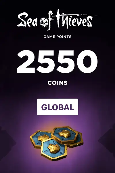 Sea of Thieves 2550 Coins Ancient Coin Pack (Global) (PC / Xbox One / Xbox Series X|S) - Xbox Live - Digital Key