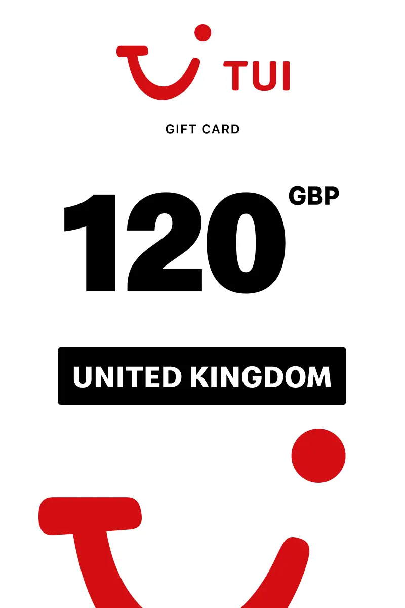 TUI Travel 120 GBP Gift Card (United Kingdom) - Digital Key