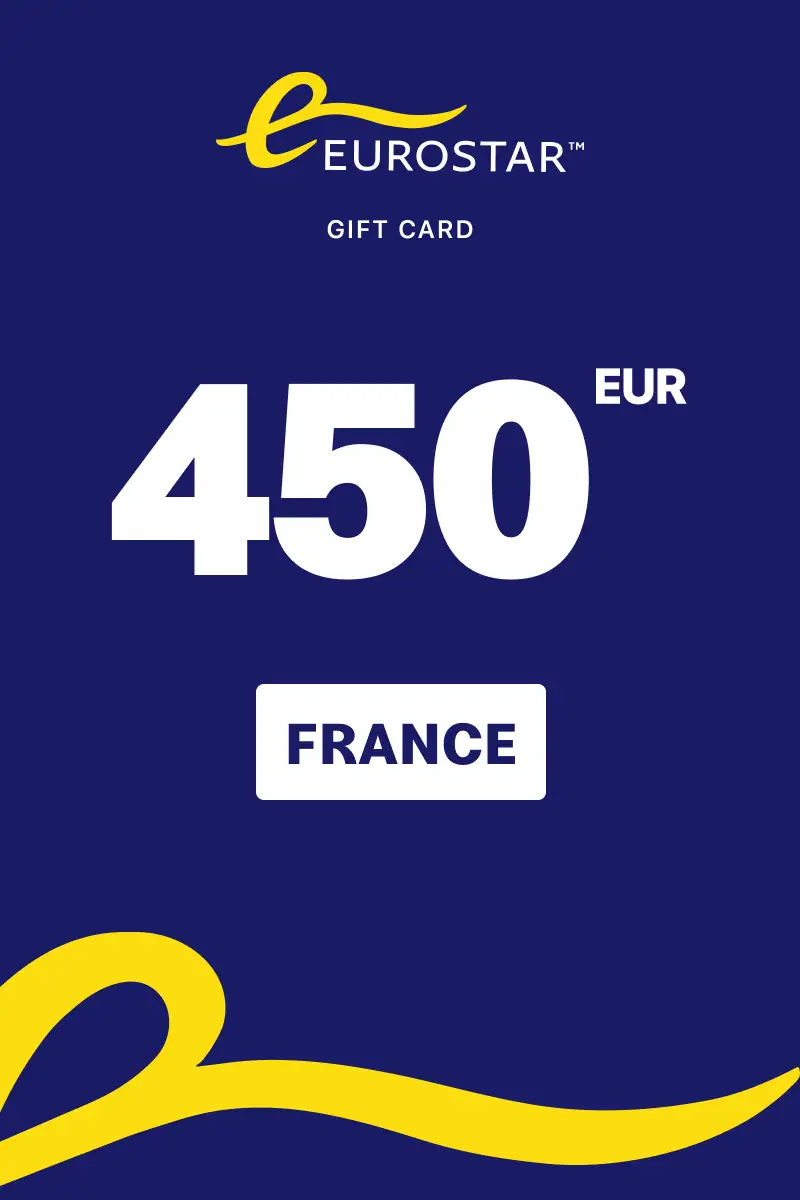 Eurostar 450 EUR Gift Card (France) - Digital Key