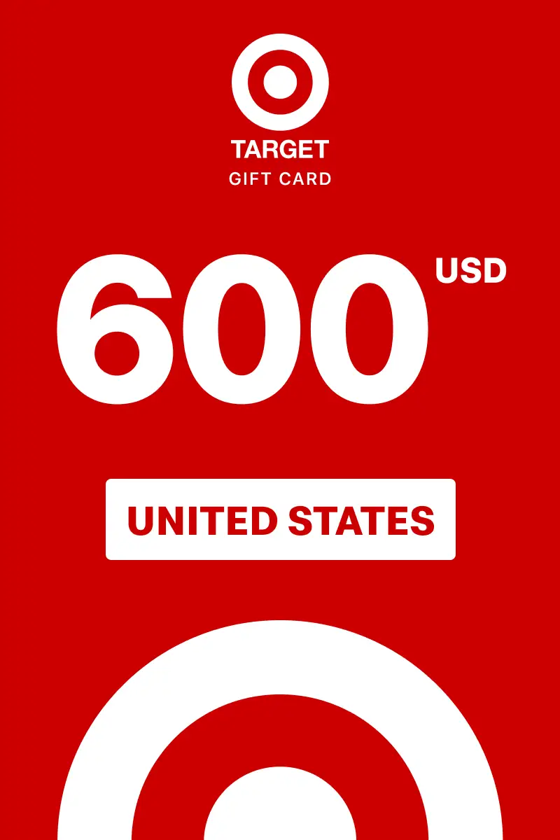Target 600 USD Gift Card (United States) - Digital Key