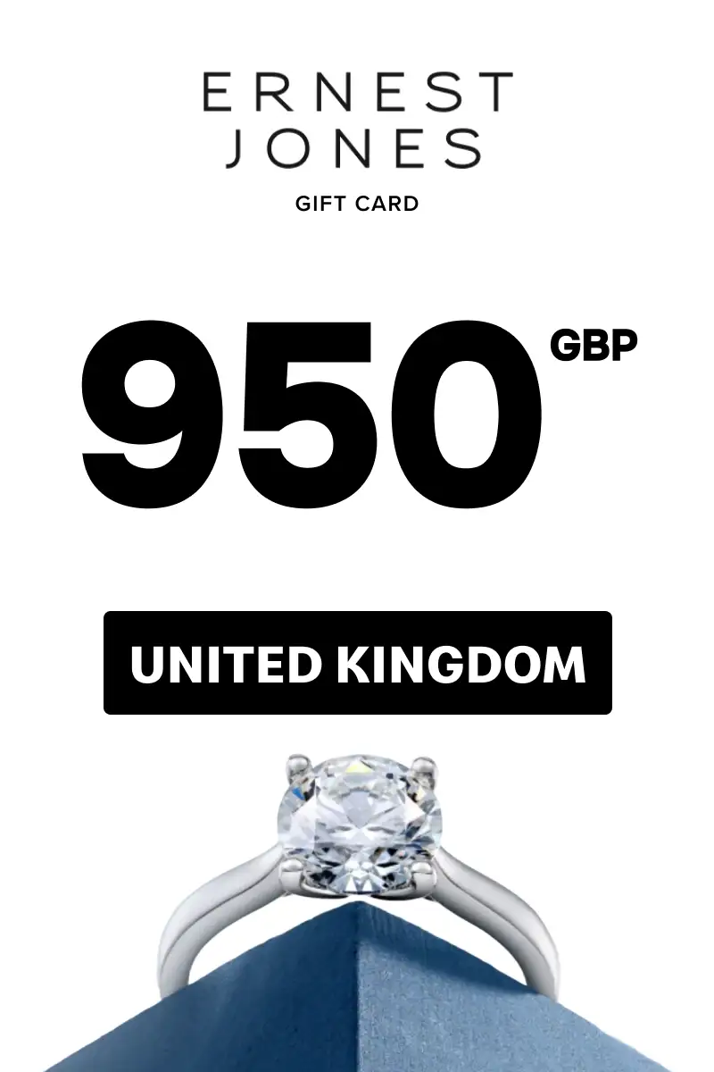 Ernest Jones 950 GBP Gift Card (United Kingdom) - Digital Key