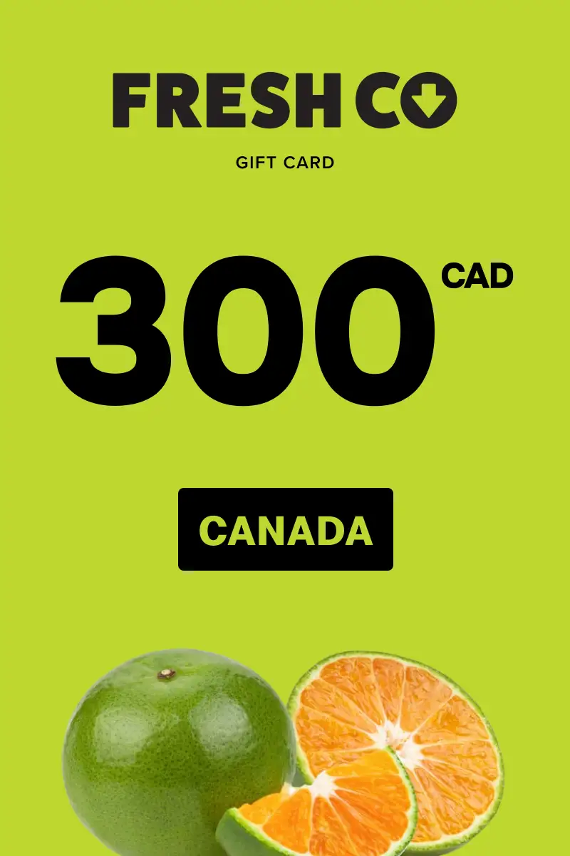 FreshCo 300 CAD Gift Card (Canada) - Digital Key