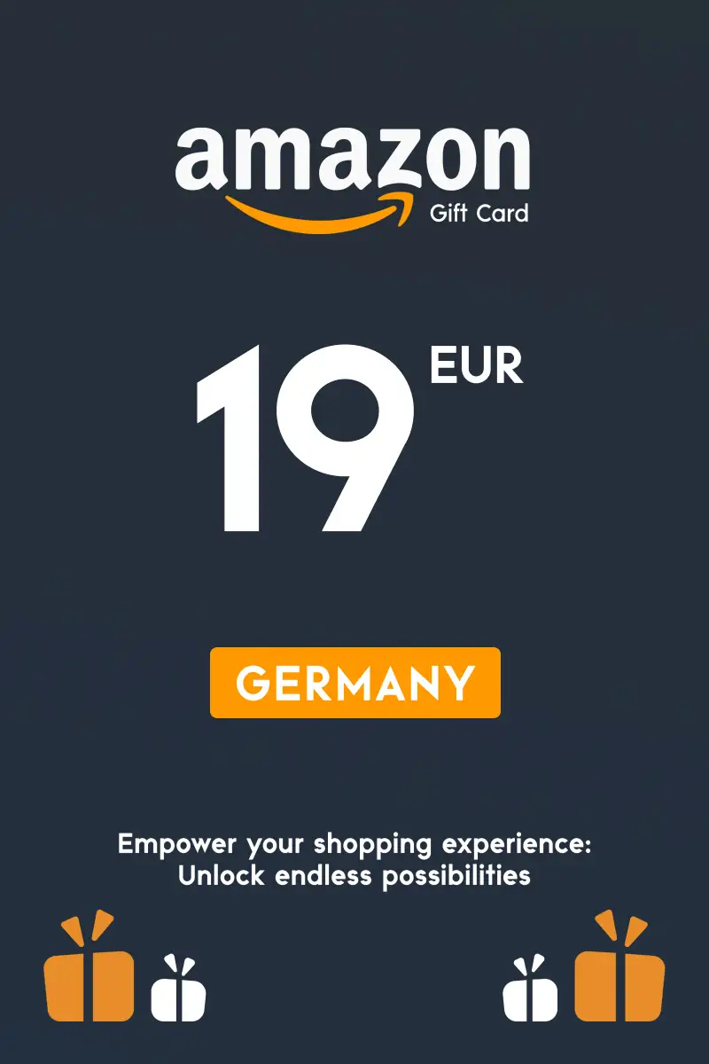 Amazon 19 EUR Gift Card (Germany) - Digital Key
