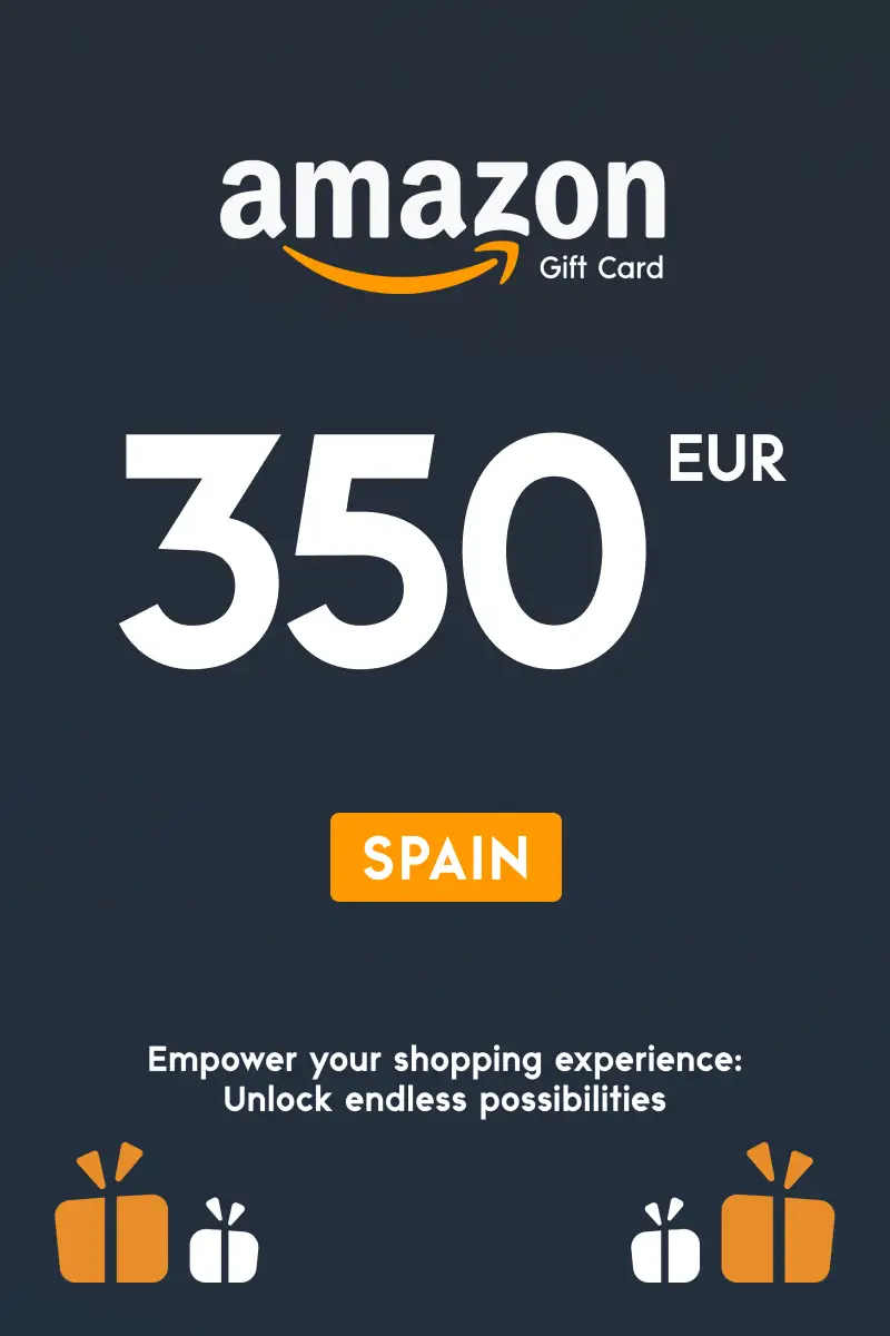 Amazon 350 EUR Gift Card (Spain) - Digital Key