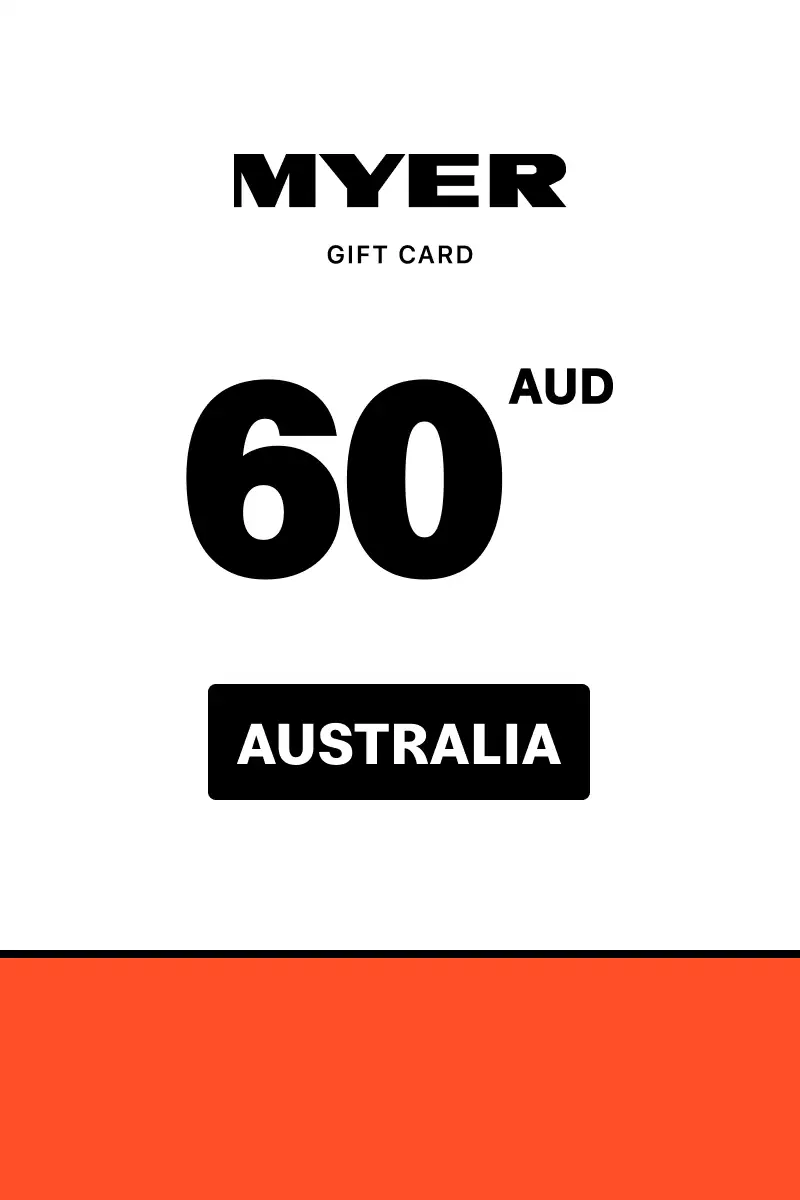 Myer 60 AUD Gift Card (Australia) - Digital Key