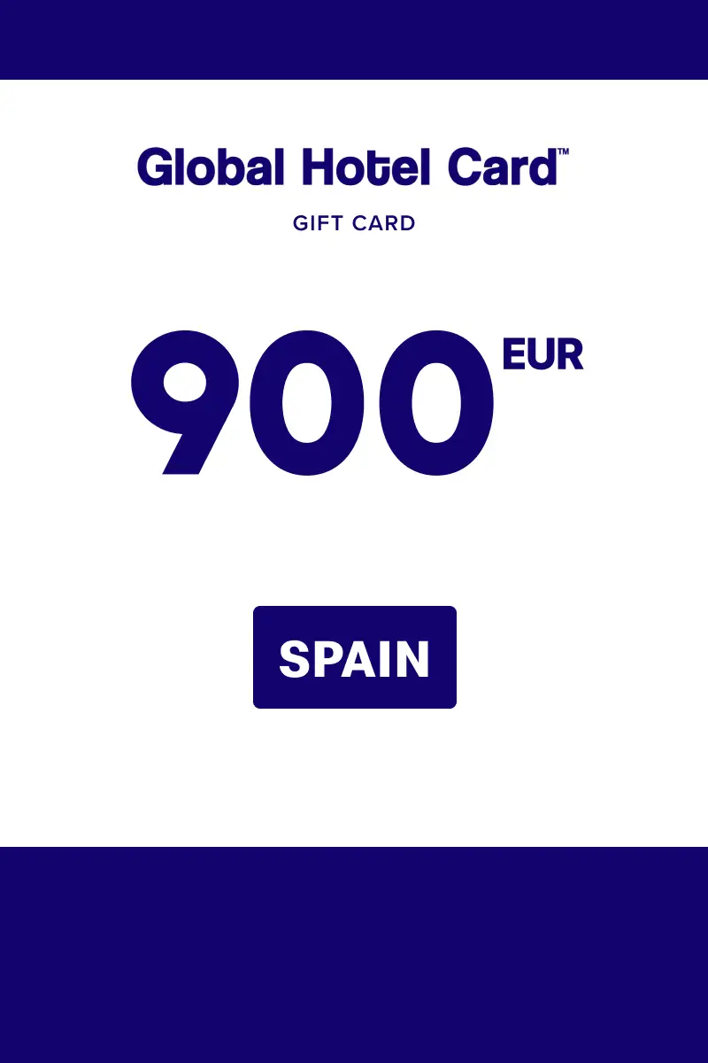 Global Hotel Card 900 EUR Gift Card (Spain) - Digital Key