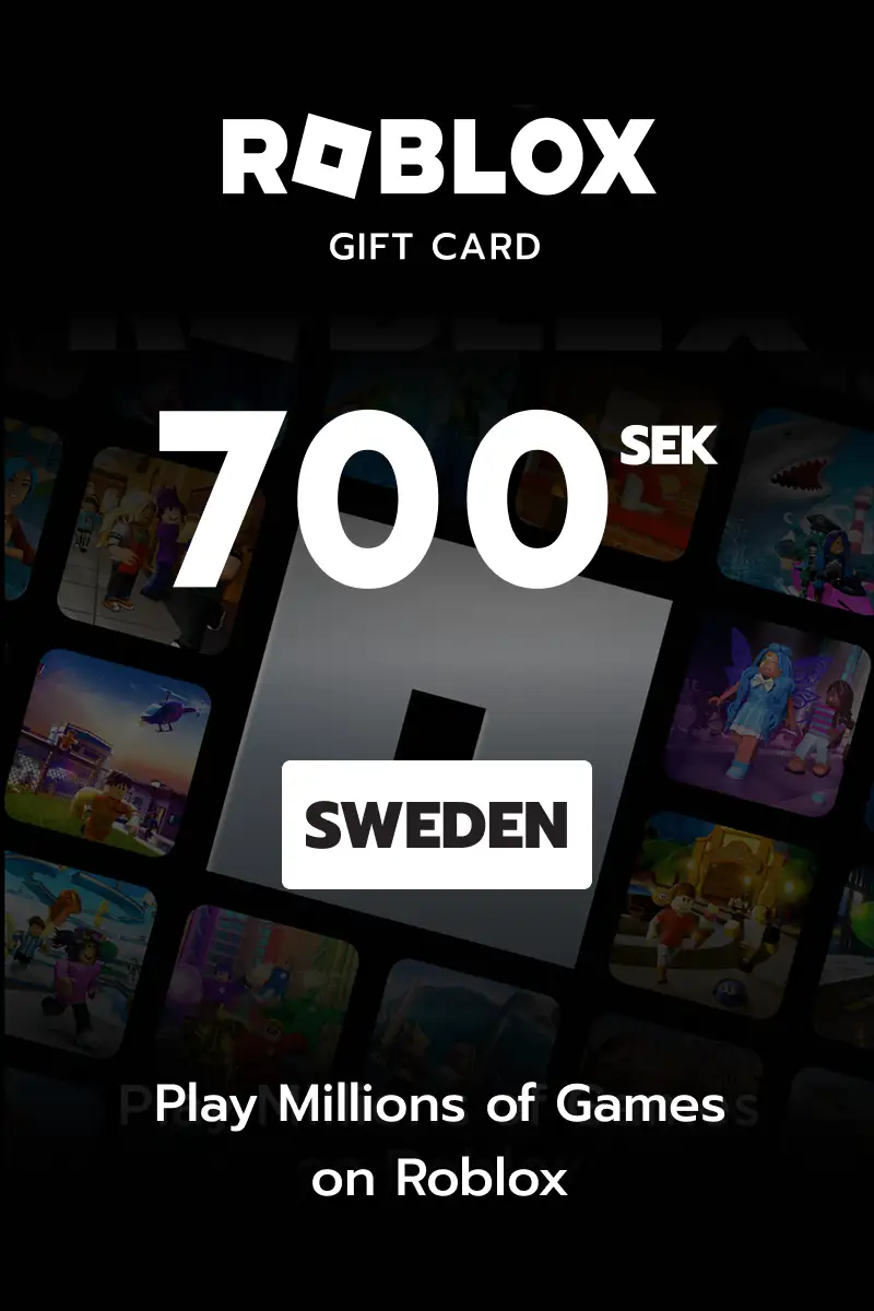 Roblox 700 SEK Gift Card (Sweden) - Digital Key