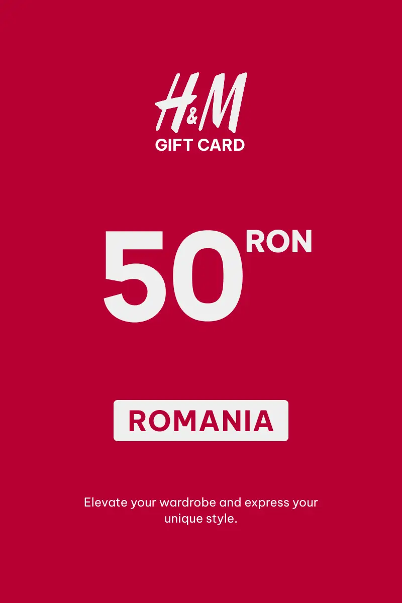 HandM 50 RON Gift Card (Romania) - Digital Key