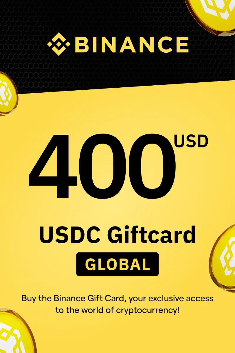 Buy Binance (USDC) 400 USD Gift Card (Global) - Digital Key