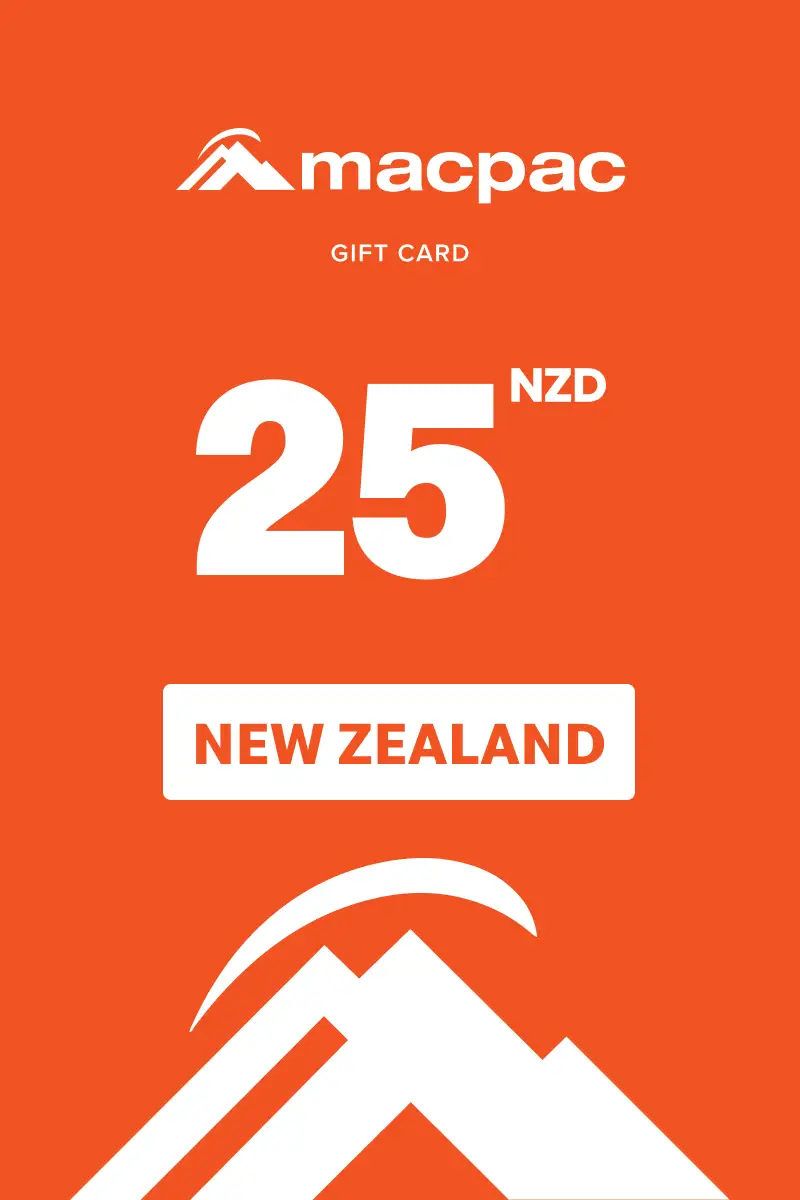 Macpac 25 NZD Gift Card (New Zealand) - Digital Key