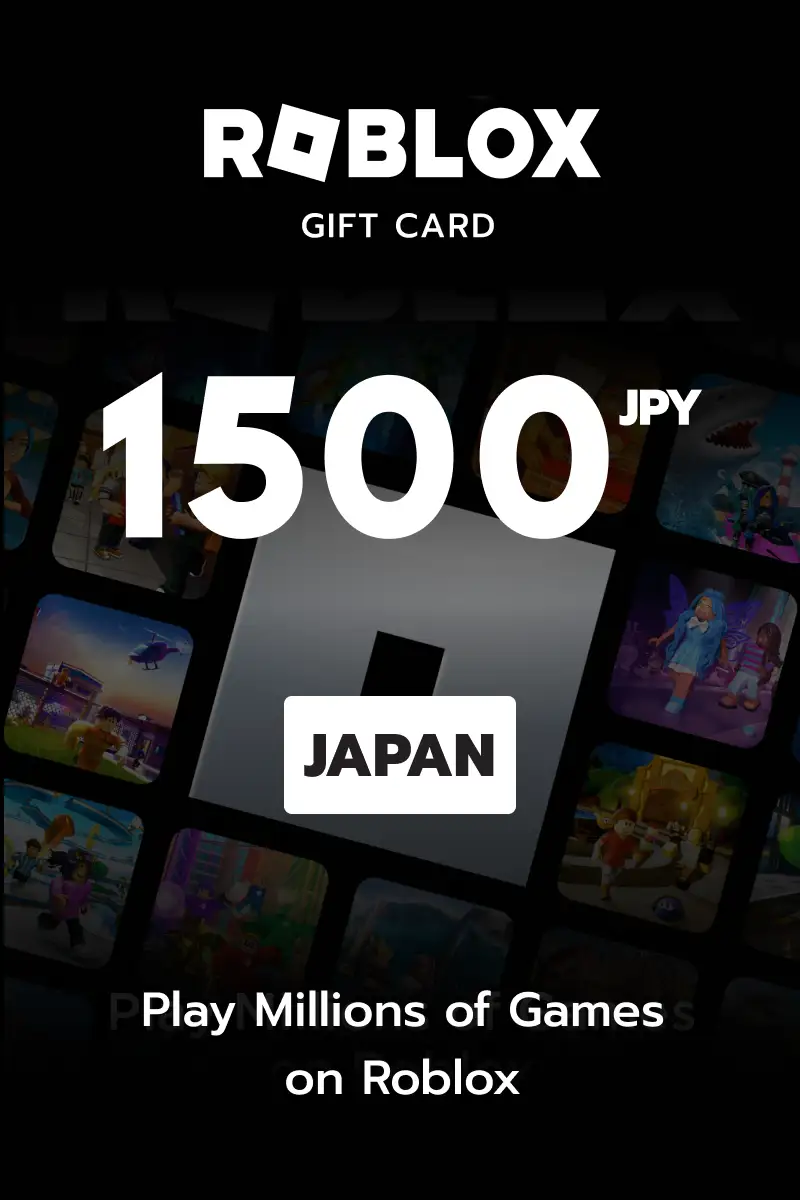 Roblox 1500 JPY Gift Card (Japan) - Digital Key