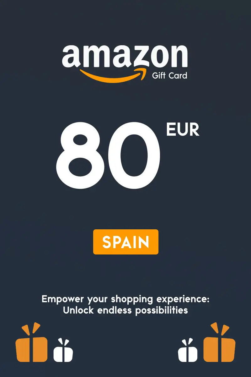 Amazon 80 EUR Gift Card (Spain) - Digital Key