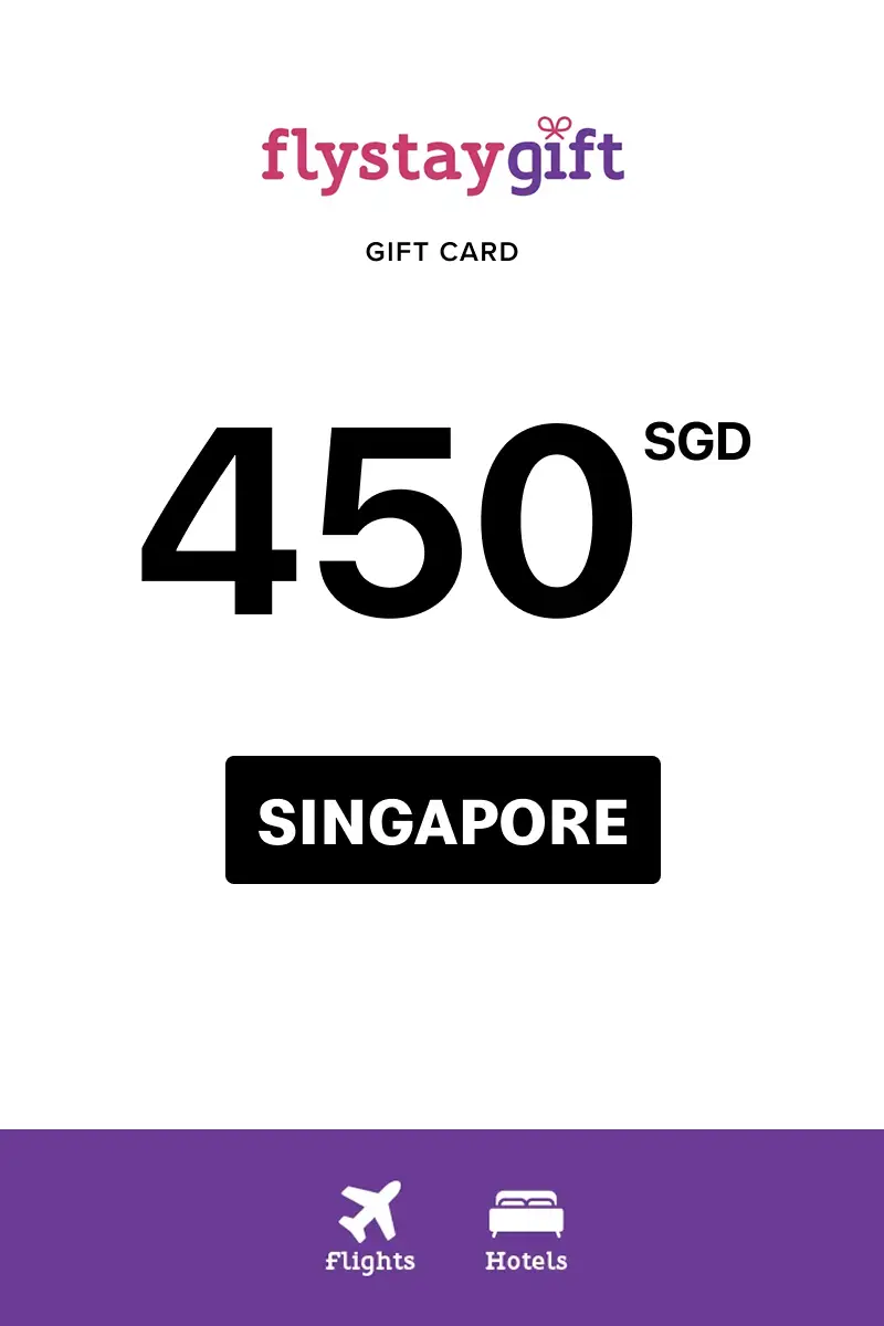 Flystay Gift 450 SGD Gift Card (Singapore) - Digital Key