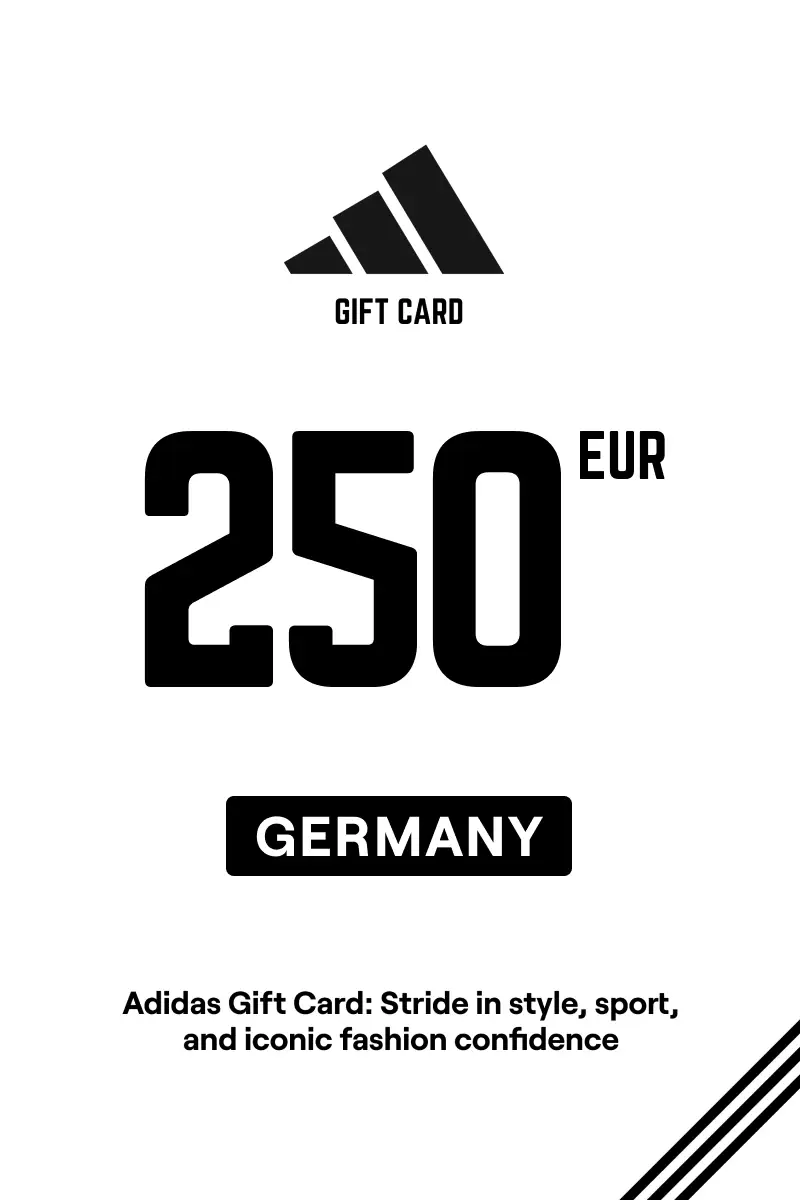 Adidas 250 EUR Gift Card (Germany) - Digital Key