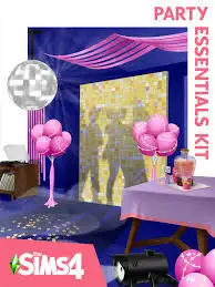 The Sims 4 Party Essentials Kit DLC (Europe) (PC) - EA Play - Digital Key