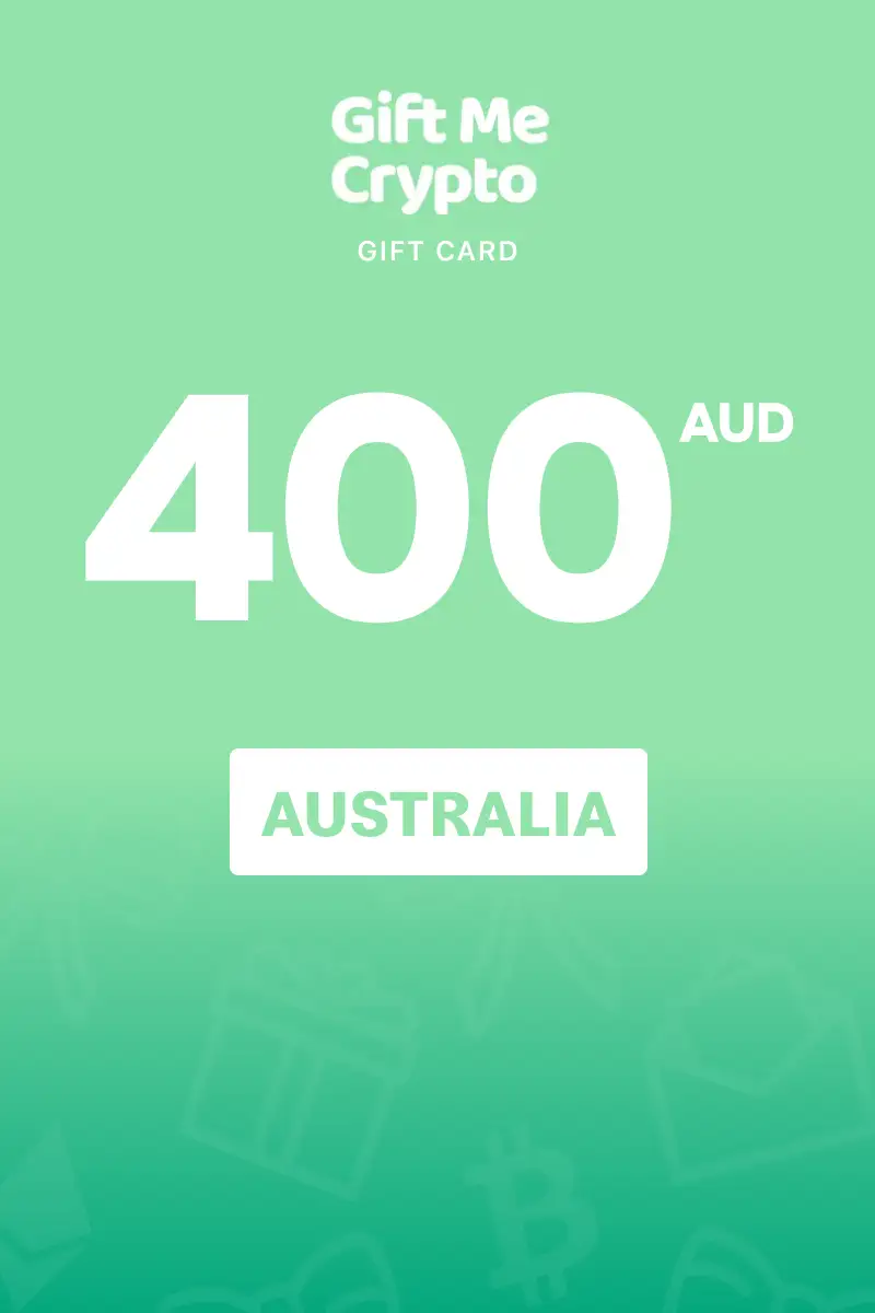 Gift Me Crypto 400 AUD Gift Card (Australia) - Digital Key