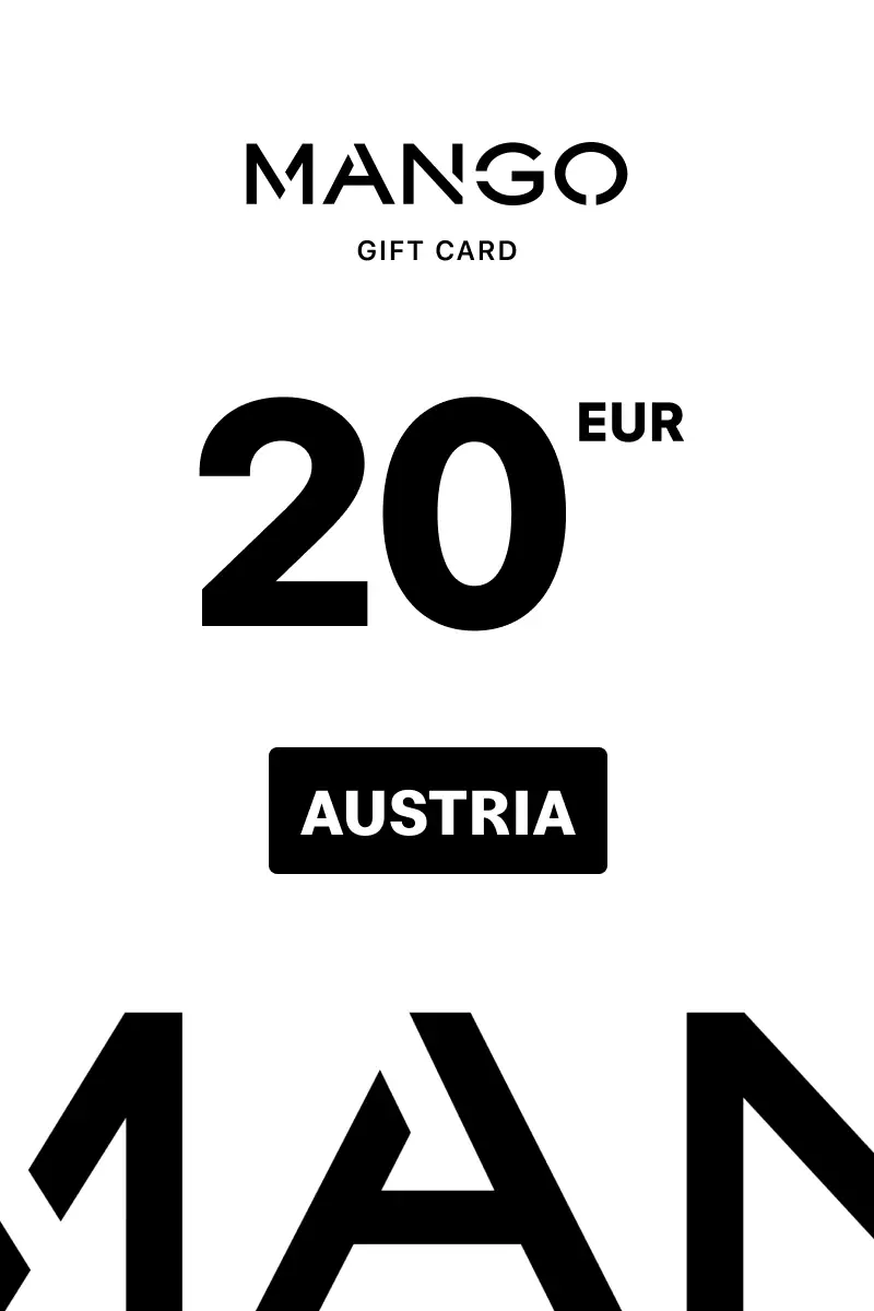 Mango 20 EUR Gift Card (Austria) - Digital Key