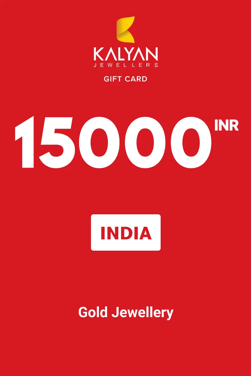 Kalyan Gold Jewellery 15000 INR Gift Card (India) - Digital Key