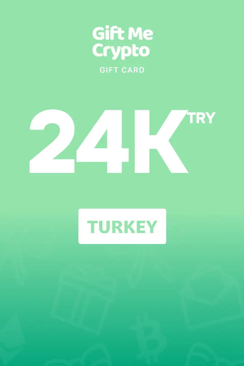 Gift Me Crypto 24000 TRY Gift Card (Turkey) - Digital Key