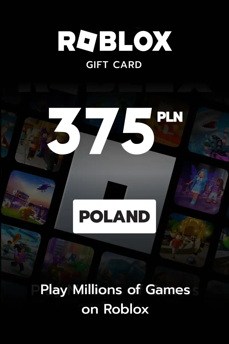Roblox 375 PLN Gift Card (Poland) - Digital Key