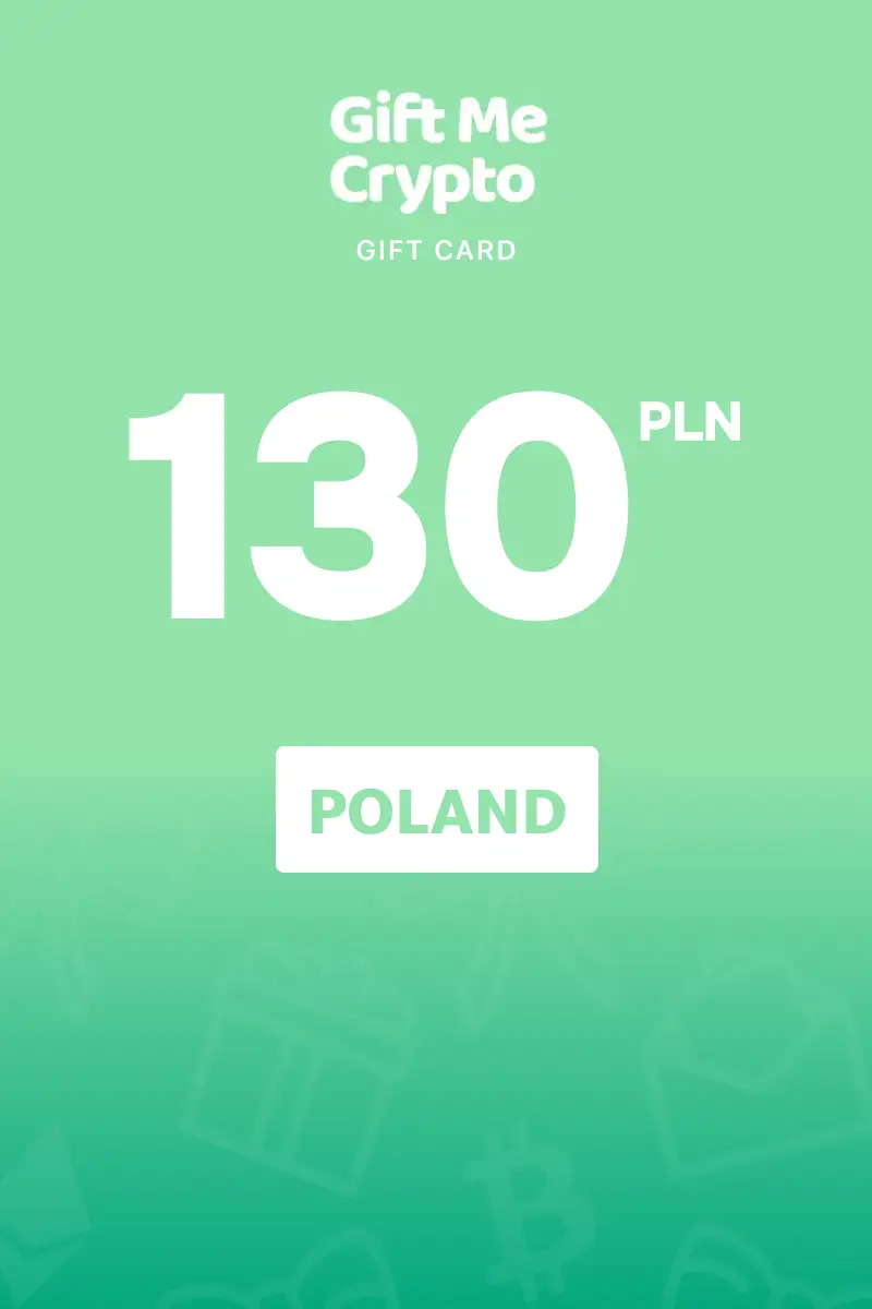 Gift Me Crypto 130 PLN Gift Card (Poland) - Digital Key