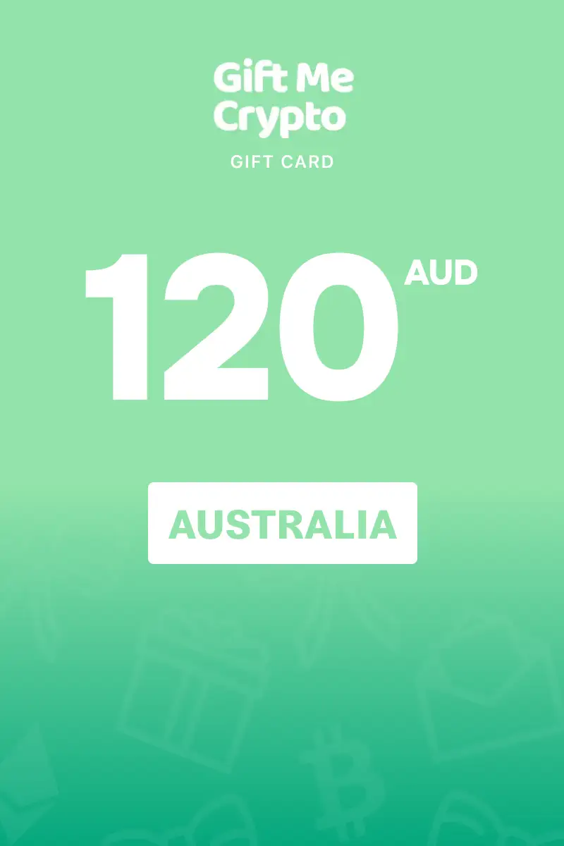 Gift Me Crypto 120 AUD Gift Card (Australia) - Digital Key