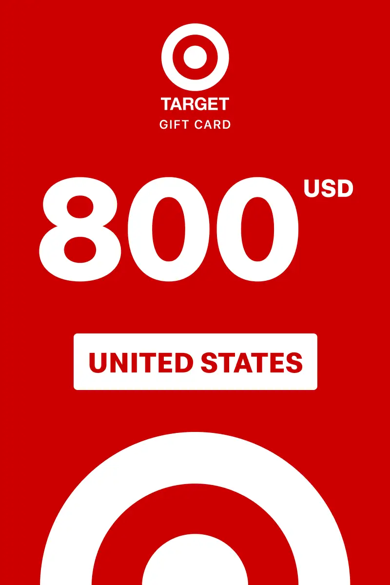 Target 800 USD Gift Card (United States) - Digital Key