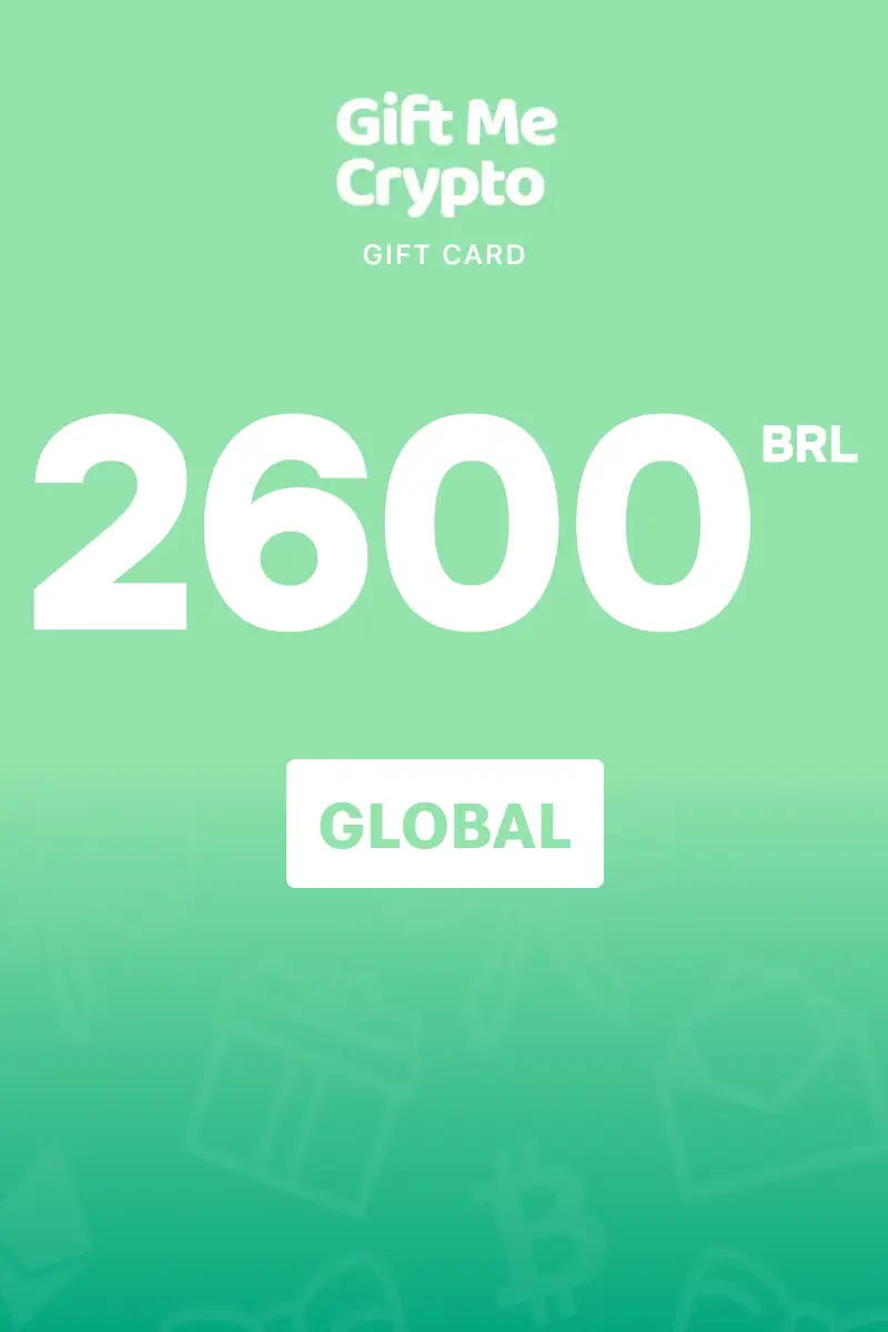 Gift Me Crypto 2600 BRL Gift Card (Global) - Digital Key
