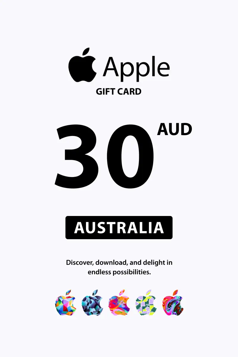 Apple 30 AUD Gift Card (Australia) - Digital Key