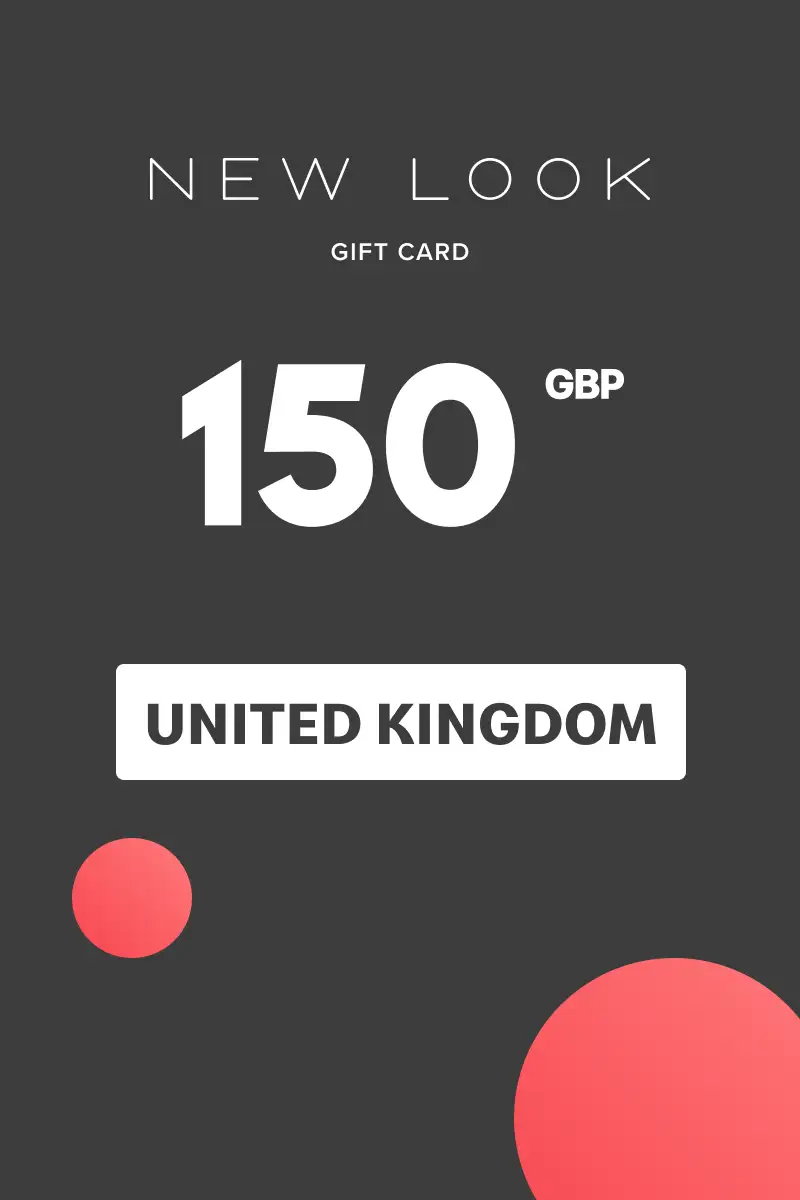 New Look 150 GBP Gift Card (United Kingdom) - Digital Key