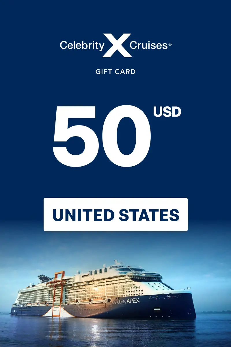 Buy Celebrity Cruises 50 USD Gift Card (United States) - Digital Key