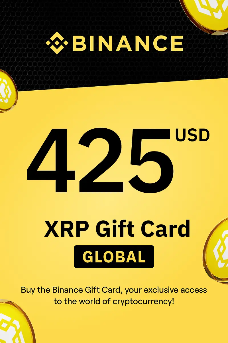 Binance (XRP) 425 USD Gift Card (Global) - Digital Key