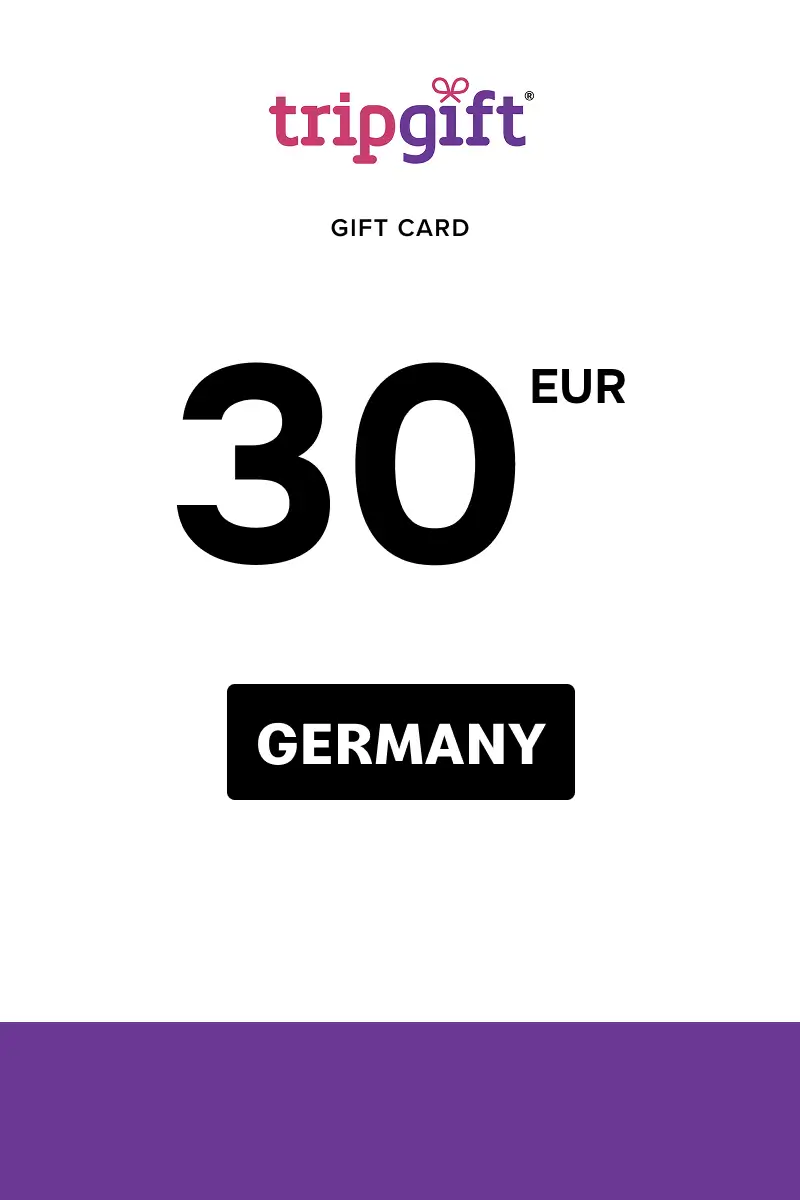 TripGift 30 EUR Gift Card (Germany) - Digital Key