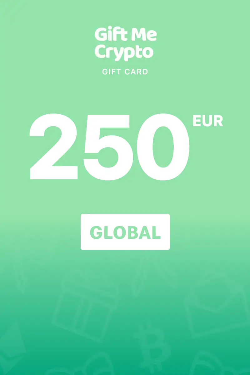 Gift Me Crypto 250 EUR Gift Card (Global) - Digital Key