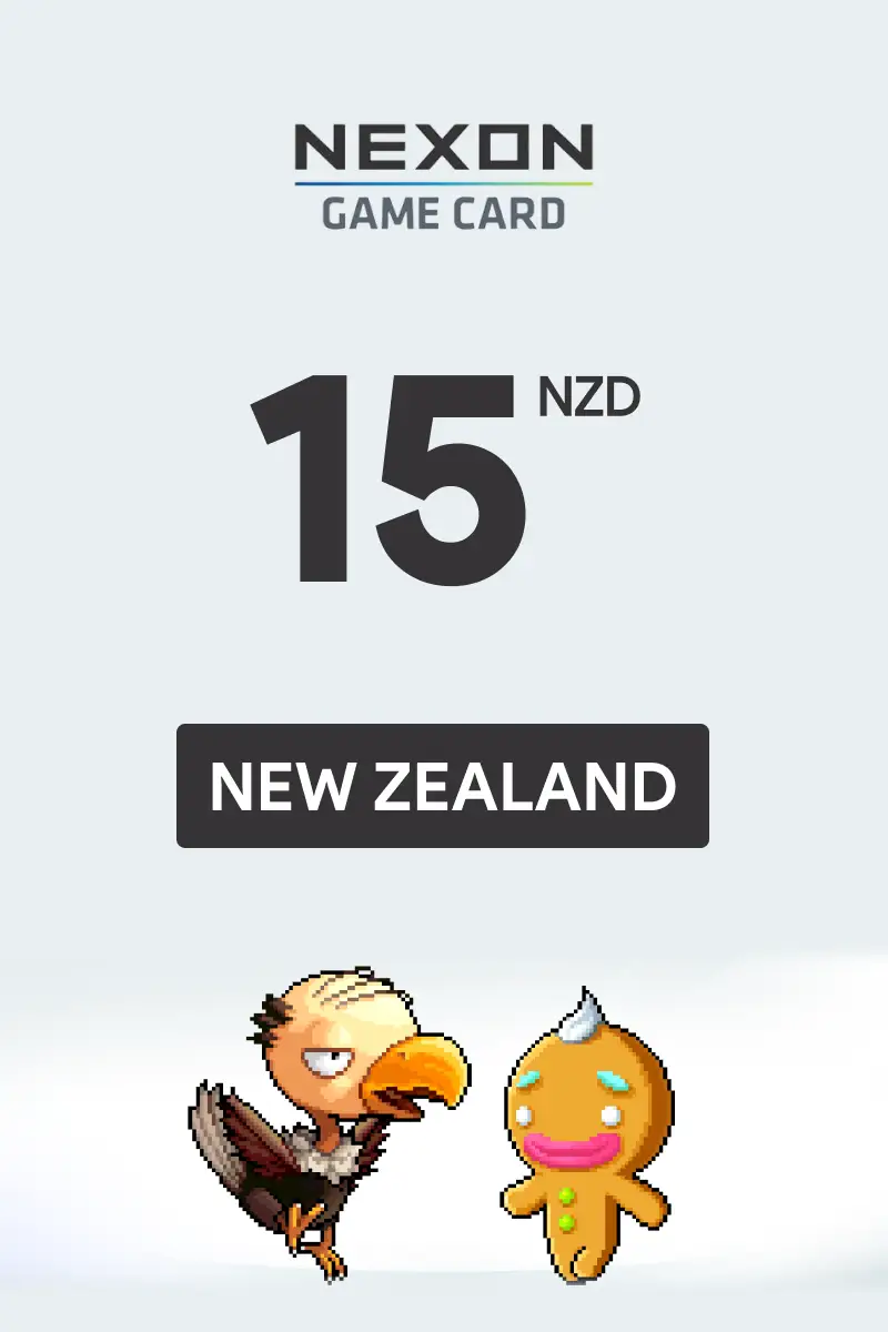 Nexon Game Card 15 NZD Gift Card (New Zealand) - Digital Key