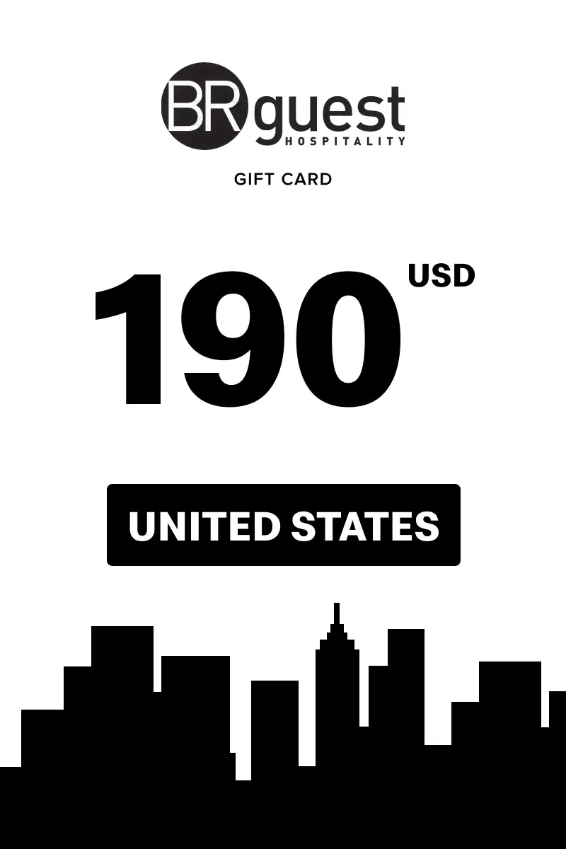 BR Guest Hospitality 190 USD Gift Card (United States) - Digital Key