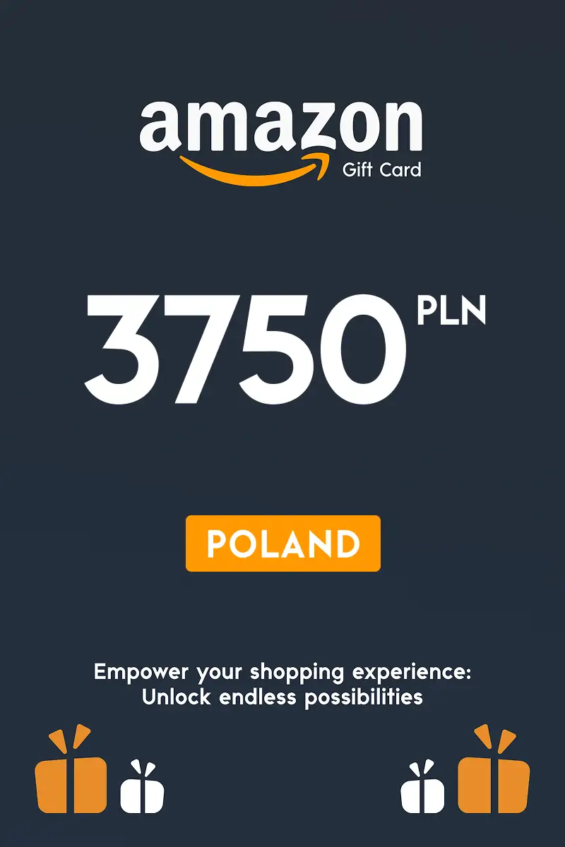 Amazon 3750 PLN Gift Card (Poland) - Digital Key
