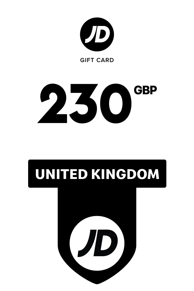 JD Sports 230 GBP Gift Card (United Kingdom) - Digital Key