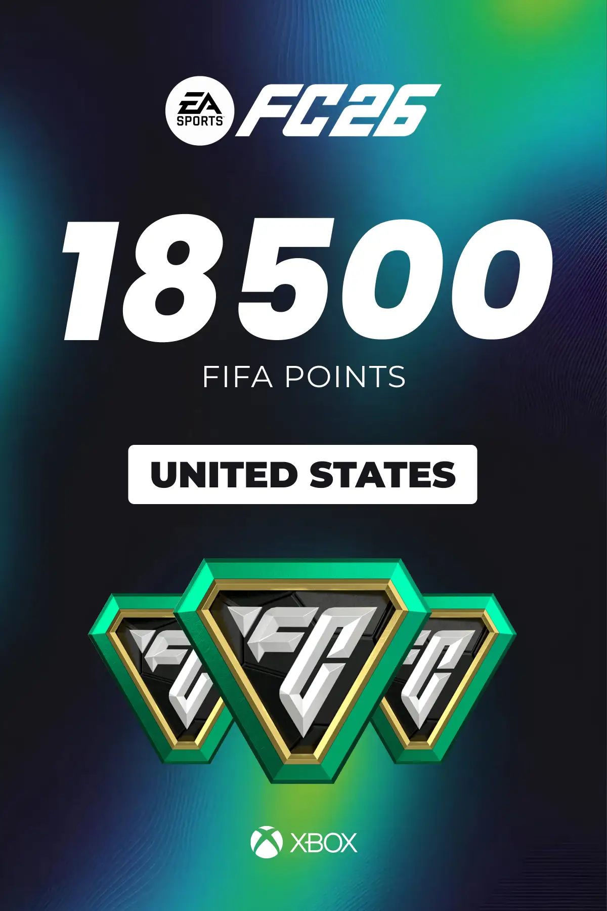 EA SPORTS FC 26 - 18500 FC Points (United States) (Xbox One / Xbox Series X|S) - Xbox Live - Digital Key